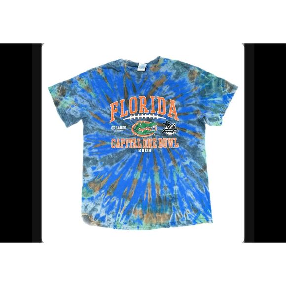 Florida Gators Capital One Bowl Tie-Dye Tee - Picture 1 of 4
